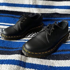 Dr. Martens Black Leather Women’s Oxfords